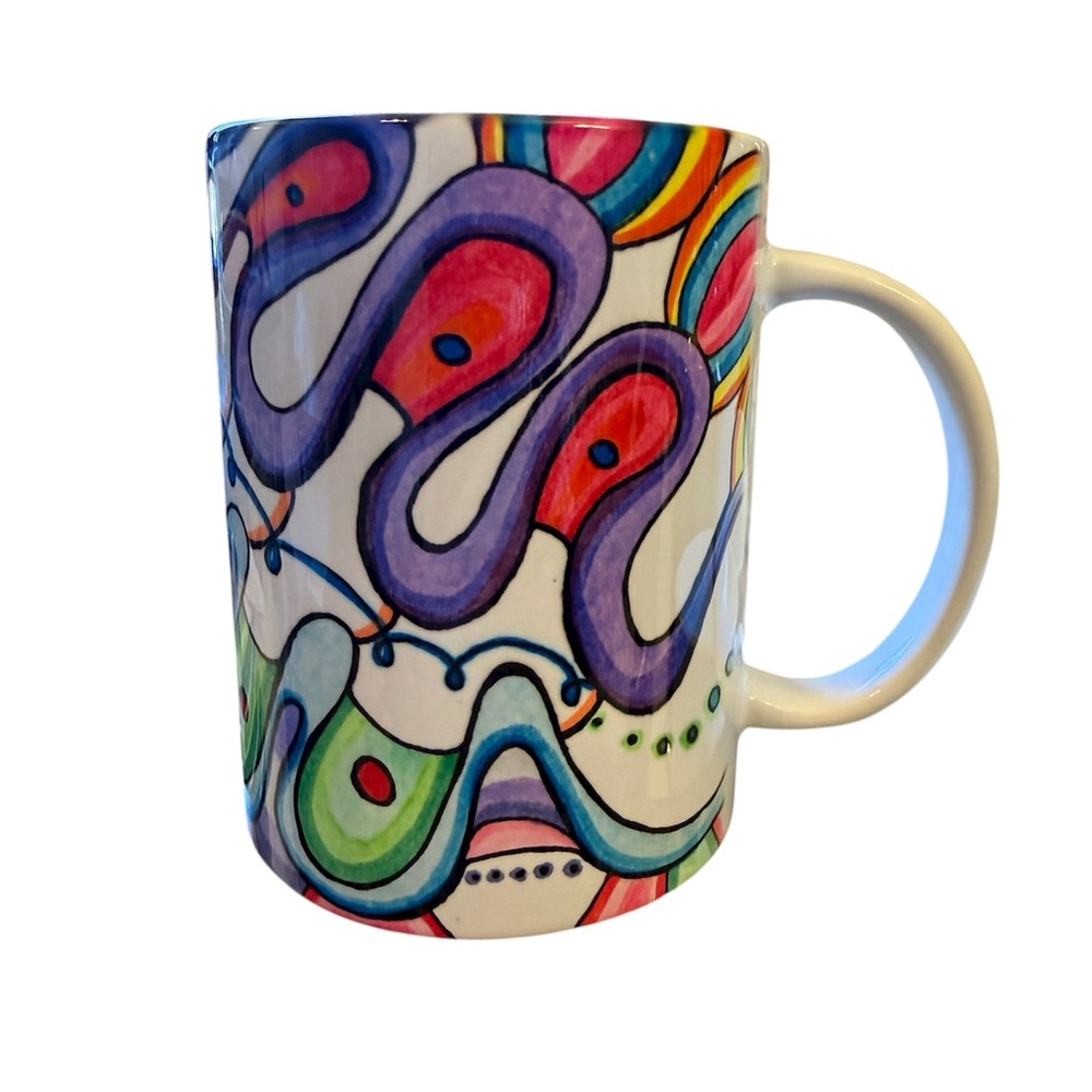 Cricut Colorful Abstract Mug
